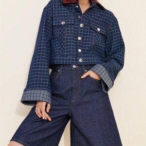 Ghospell Campbell Denim Jeans and Jacket Size Small